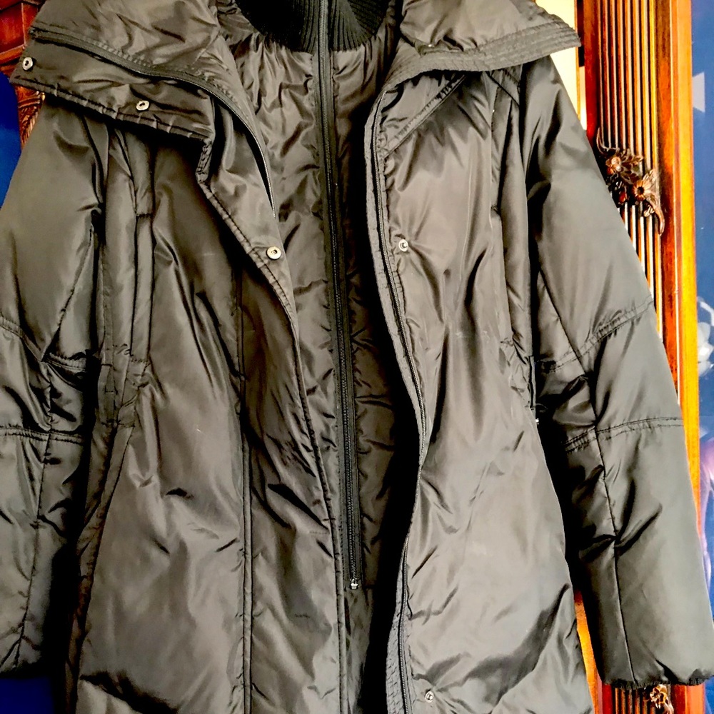 Long black Marc New York small winter coat